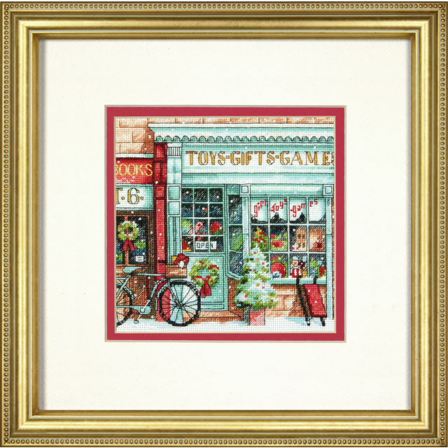 Buy Dimensions Toy Shop Cross Stitch Kit by World of Jewellery