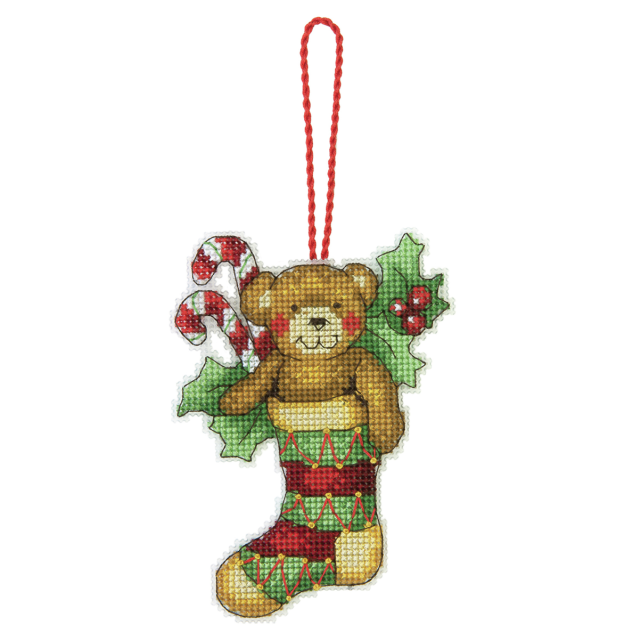 Buy Dimensions Bear Ornament Cross Stitch Kit by World of Jewellery