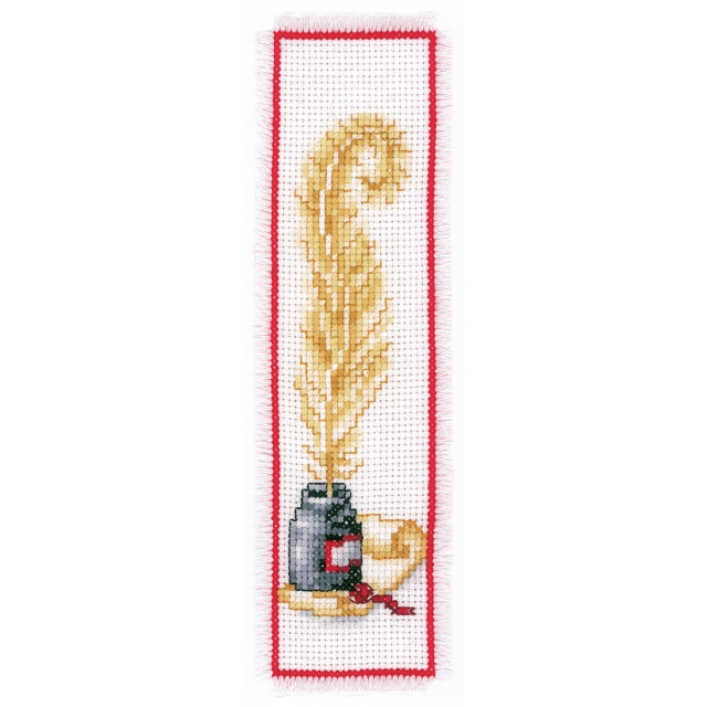 Buy Vervaco Quill & Ink Bookmark Cross Stitch Kit by World of Jewellery