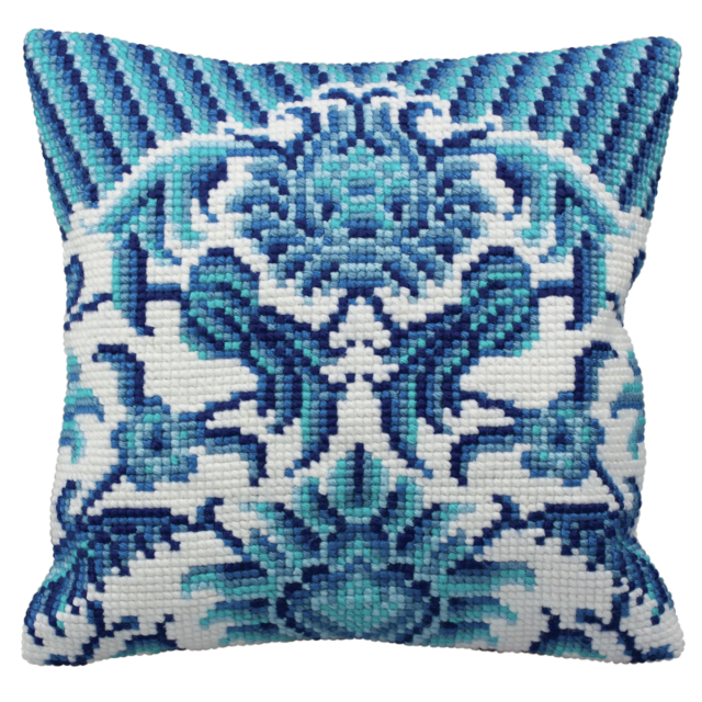 Buy Collection dArt Zelliges Cushion Cross Stitch Kit by World of Jewellery