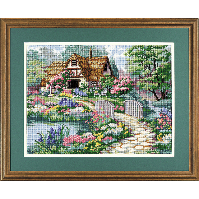Buy Dimensions Cottage Retreat Needlepoint Kit by World of Jewellery