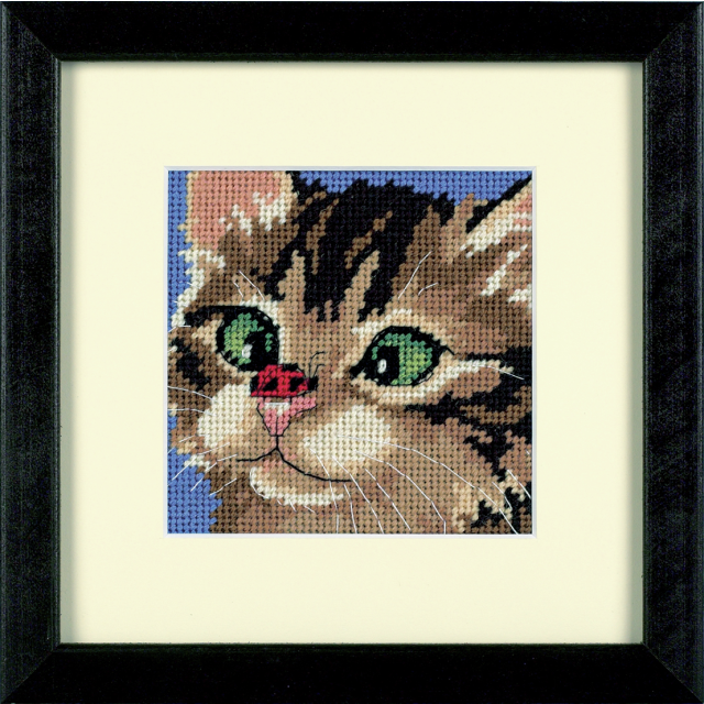 Buy Dimensions Cross-Eyed Kitty Needlepoint Kit by World of Jewellery