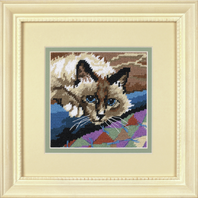Buy Dimensions Cuddlycat Needlepoint Kit by World of Jewellery