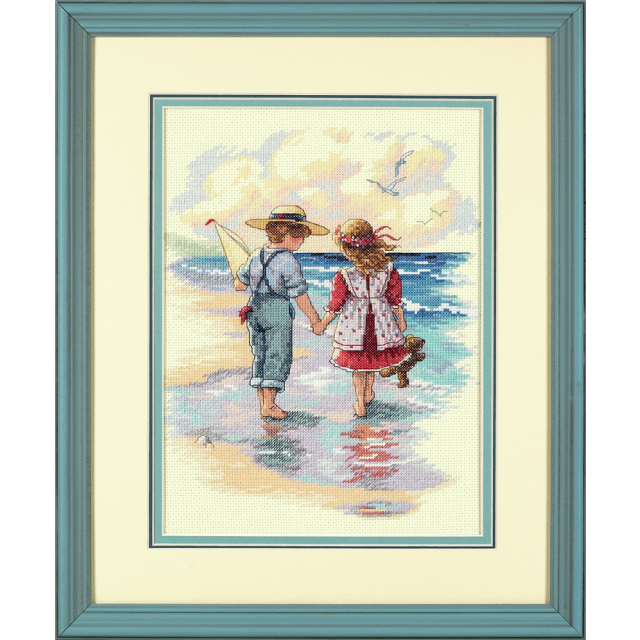 Buy Dimensions Holding Hands Cross Stitch Kit by World of Jewellery