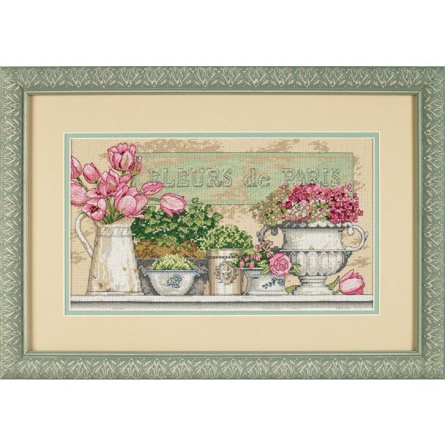 Buy Dimensions Flowers of Paris Cross Stitch Kit by World of Jewellery