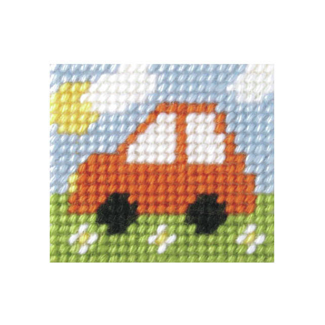 Buy Orchidea Mini Car Embroidery Kit by World of Jewellery