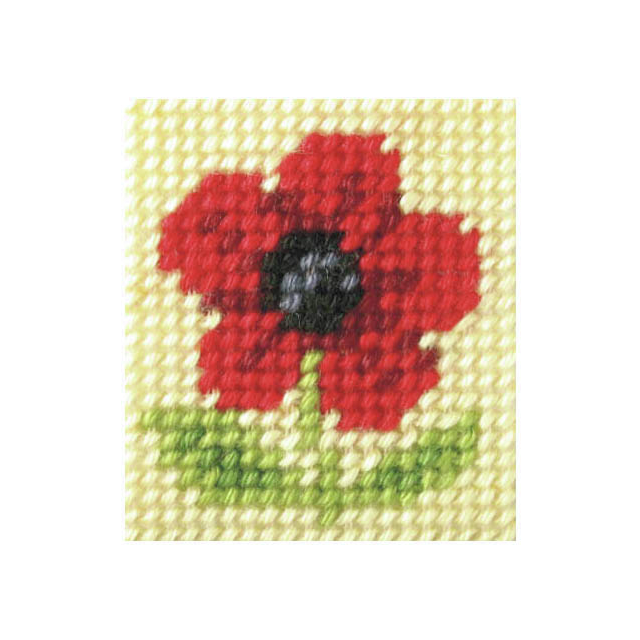 Buy Orchidea Poppy Embroidery Kit by World of Jewellery
