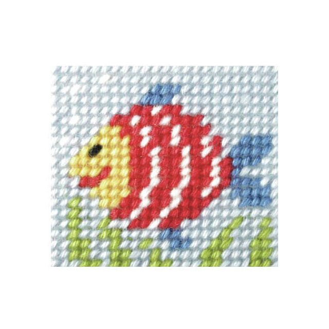 Buy Orchidea Rainbow Fish Embroidery Kit by World of Jewellery