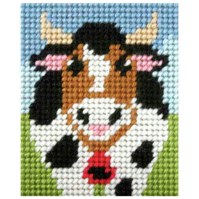 Buy Orchidea Alpine Cow Embroidery Kit by World of Jewellery