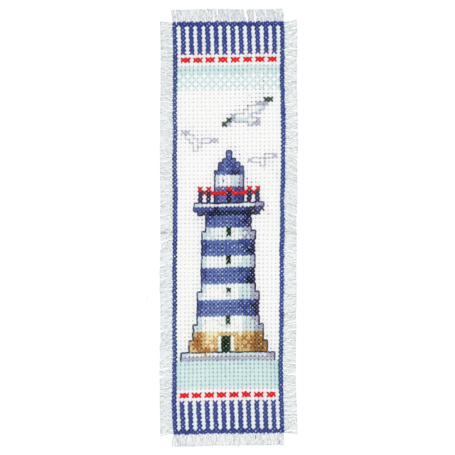 Buy Vervaco Bookmark Lighthouse Cross Stitch Kit by World of Jewellery