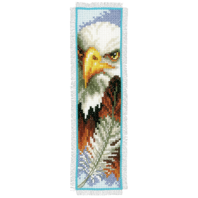 Buy Vervaco Bookmark Eagle Cross Stitch Kit by World of Jewellery