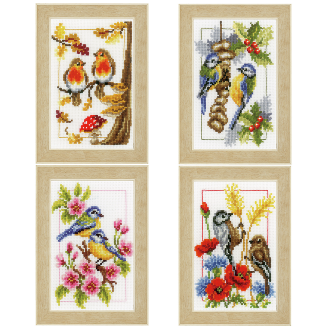 Buy Vervaco Four Seasons Cross Stitch Kit by World of Jewellery