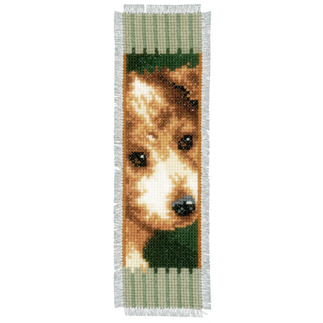 Buy Vervaco Bookmarks Cat and Dog Aida Set of 2 Cross Stitch Kit by World of Jewellery