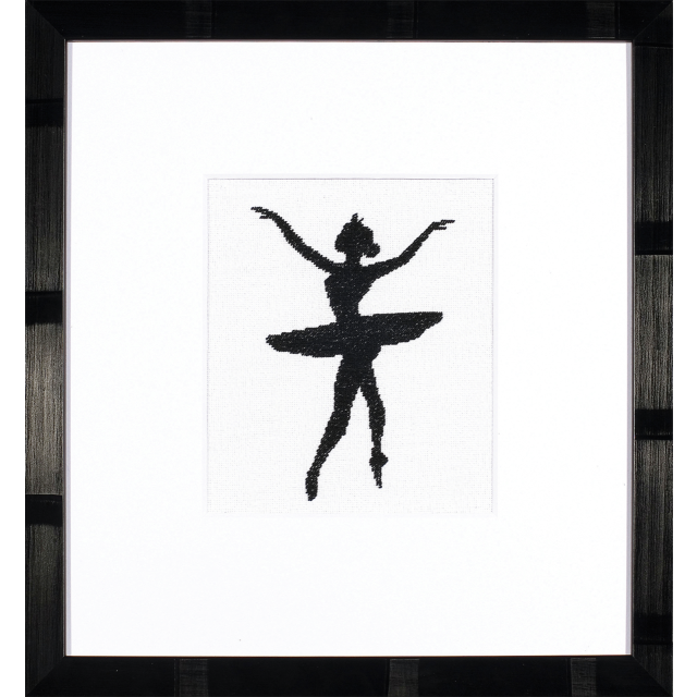 Buy Lanarte Ballet Silhouette 3 Cross Stitch Kit by World of Jewellery