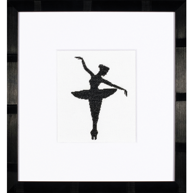 Buy Lanarte Ballet Silhouette 1 Cross Stitch Kit by World of Jewellery