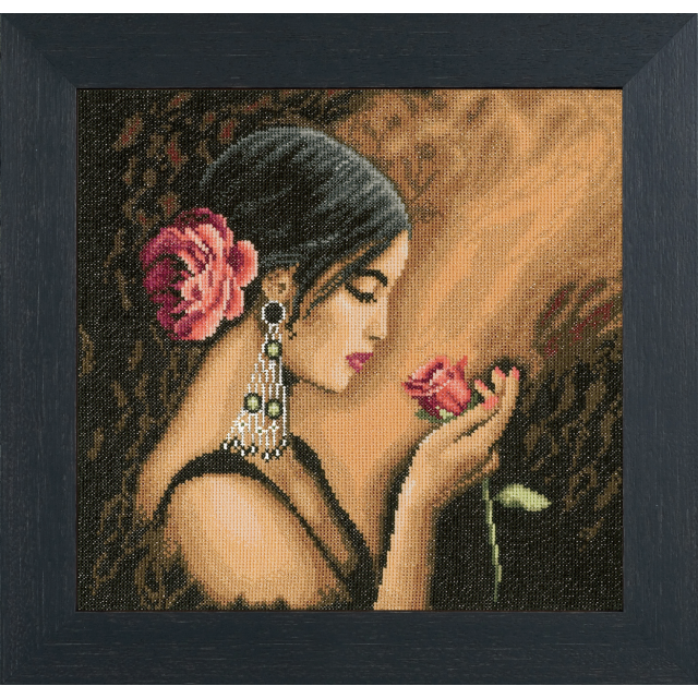 Buy Lanarte Spanish Beauty Cross Stitch Kit by World of Jewellery