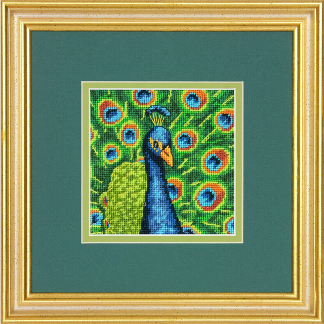 Buy Dimensions Colourful Peacock Needlepoint Kit by World of Jewellery