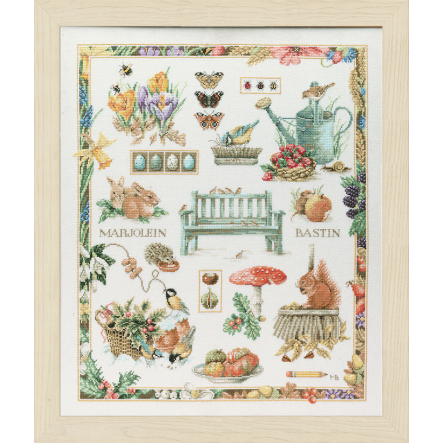 Buy Lanarte Collage Cross Stitch Kit by World of Jewellery