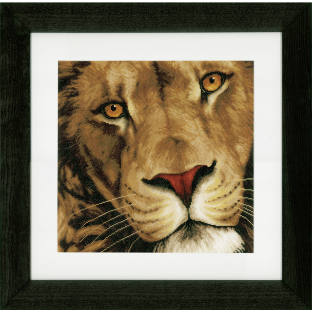 Buy Lanarte King of Animals Cross Stitch Kit by World of Jewellery