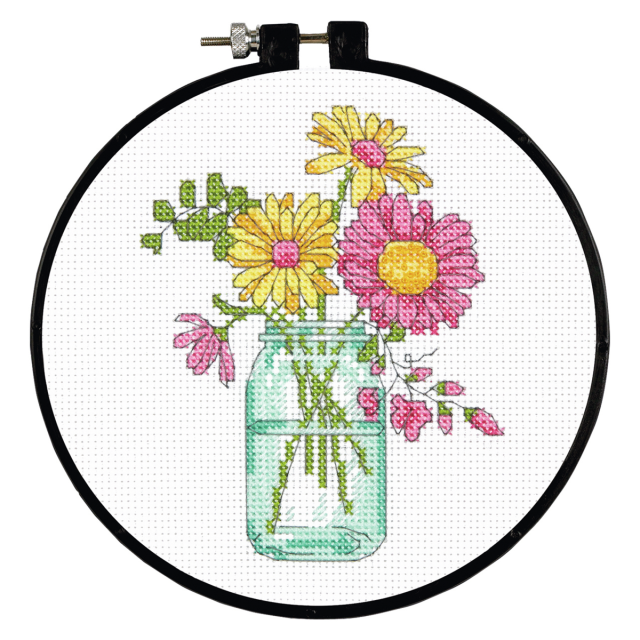Buy Dimensions Summer Flowers Cross Stitch Kit by World of Jewellery
