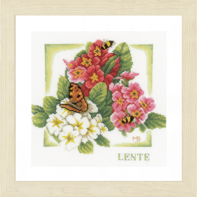 Buy Lanarte Spring Cross Stitch Kit by World of Jewellery