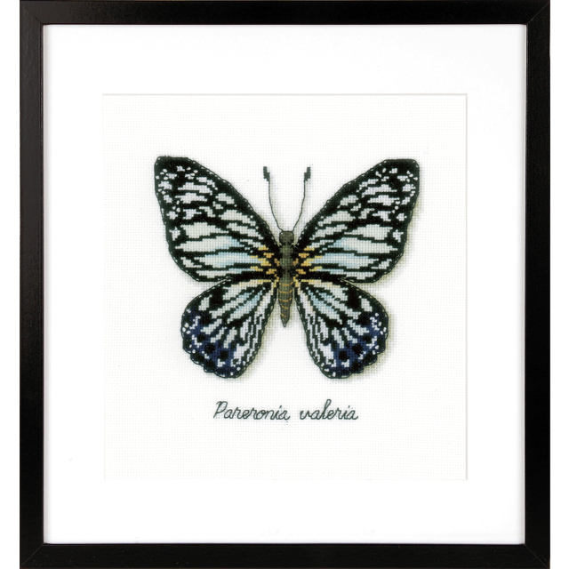 Buy Vervaco Blue Butterfly Cross Stitch Kit by World of Jewellery