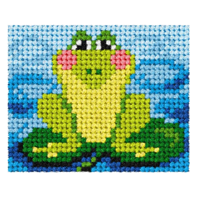 Buy Orchidea Frog Embroidery Kit by World of Jewellery