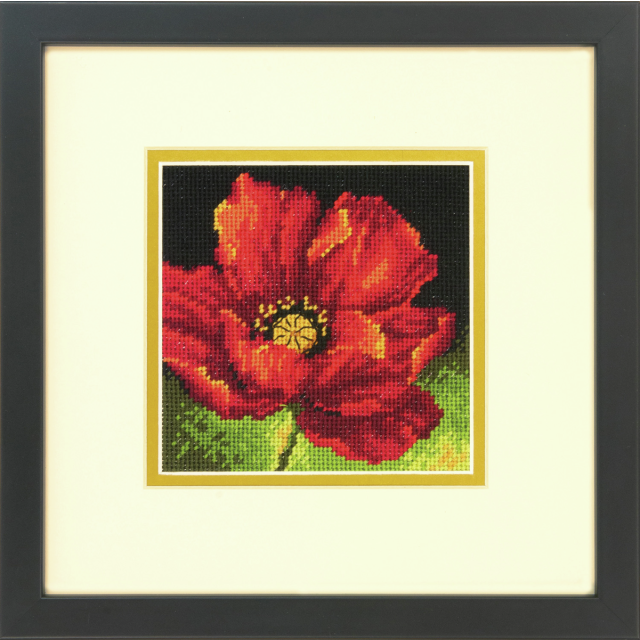 Buy Dimensions Red Poppy Needlepoint Kit by World of Jewellery