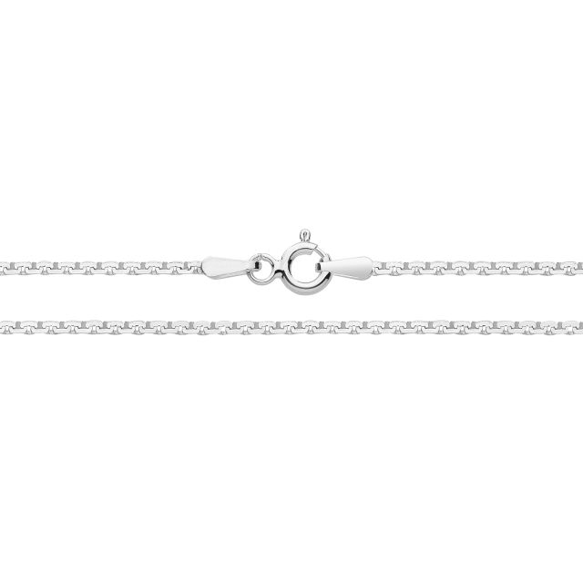 Buy Sterling Silver 1mm Square Cobra Anklet Size 10 Inch For Women by World of Jewellery
