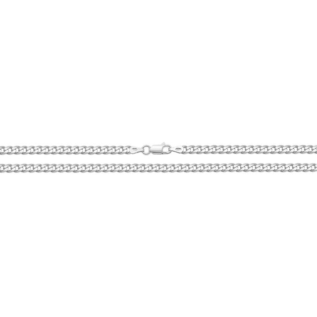 Buy Sterling Silver 4mm Light Curb Anklet Size 10 Inch For Women by World of Jewellery