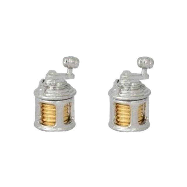 Buy Novelty Fishing Rod Reel Cufflinks by World of Jewellery