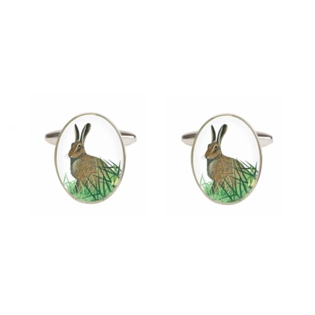 Buy Novelty Hare Cufflinks by World of Jewellery