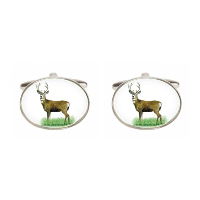 Buy Novelty Stag Cufflinks by World of Jewellery