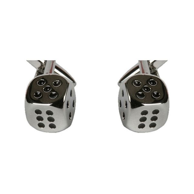 Buy Novelty Dice Cufflinks by World of Jewellery