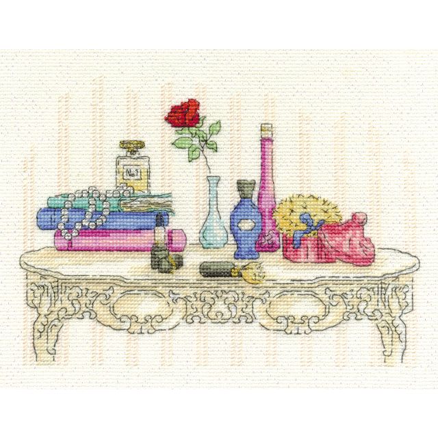Buy DMC Cross Stitch Kit - Vintage Chic - Beauty by World of Jewellery