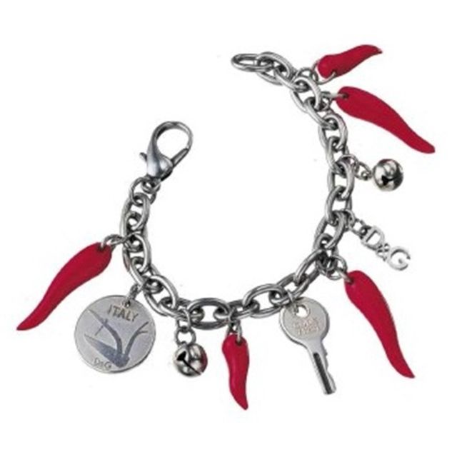 Buy Dolce And Gabbana Horns And Charms Bracelet by World of Jewellery
