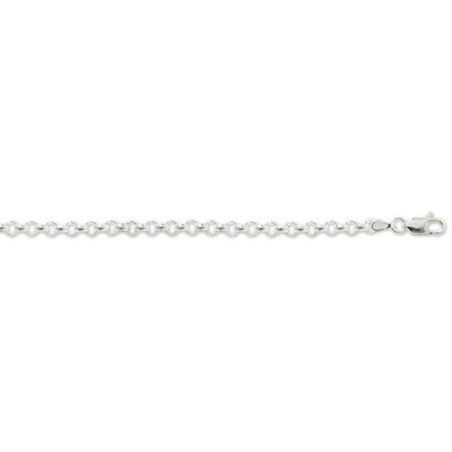 Buy Sterling Silver Belcher Chain Necklace - 4mm Thick - Various Lengths - 16, 18, 20, 22, 24, 26, 28 and 30 Inch Long by World of Jewellery