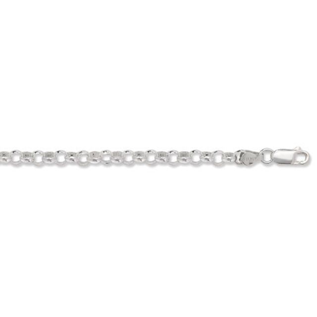 Buy Sterling Silver Round Belcher Chain Necklace - 5mm Thick - Various Lengths - 16, 18, 20, 22, 24, 26, 28 and 30 Inch Long by World of Jewellery