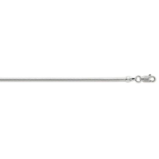 Buy Sterling Silver Snake Chain Necklace - 3mm Thick - Various Lengths - 16, 18, 20, 22, 24, 26, 28 and 30 Inch Long by World of Jewellery