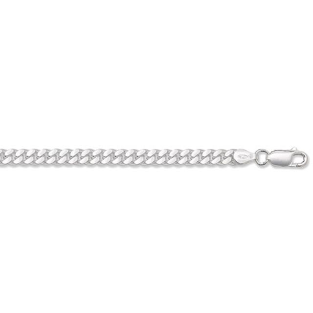 Buy Sterling Silver Close Curb Chain Necklace - 5mm Thick - Various Lengths - 18, 20, 22, 24, 26 and 30 Inch Long by World of Jewellery