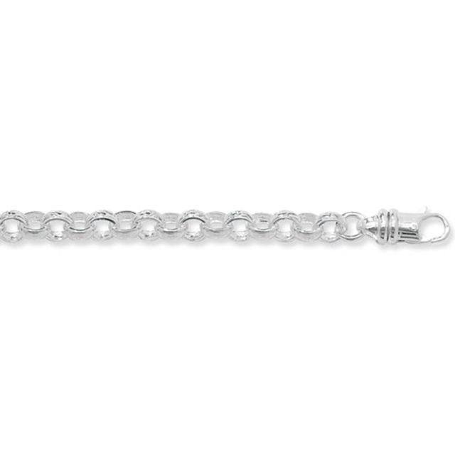 Buy Sterling Silver Round Belcher Chain Necklace - 5mm Thick - Various Lengths - 20, 22, 24, 26 and 30 Inch Long by World of Jewellery