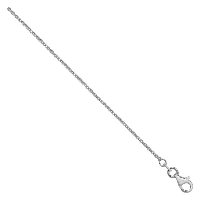 Buy Sterling Silver Round Rolo Chain Necklace - 1mm Thick - Various Lengths - 16, 18, 20, 22 and 24 Inch Long by World of Jewellery