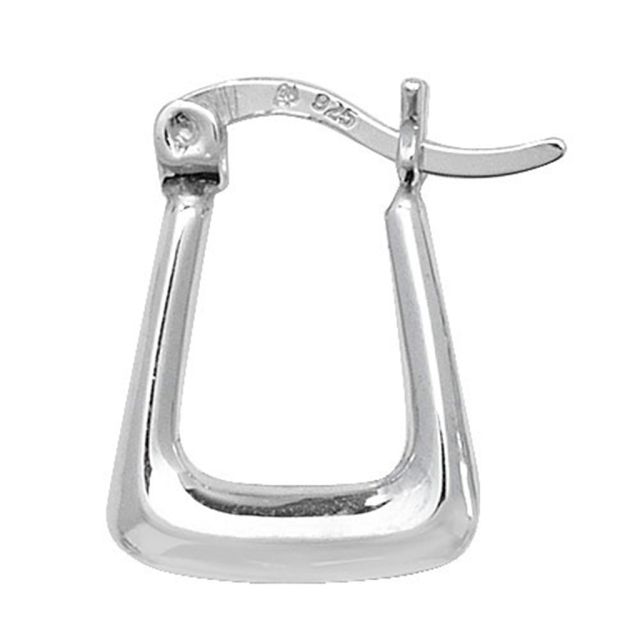 Buy Sterling Silver Creole Earrings by World of Jewellery