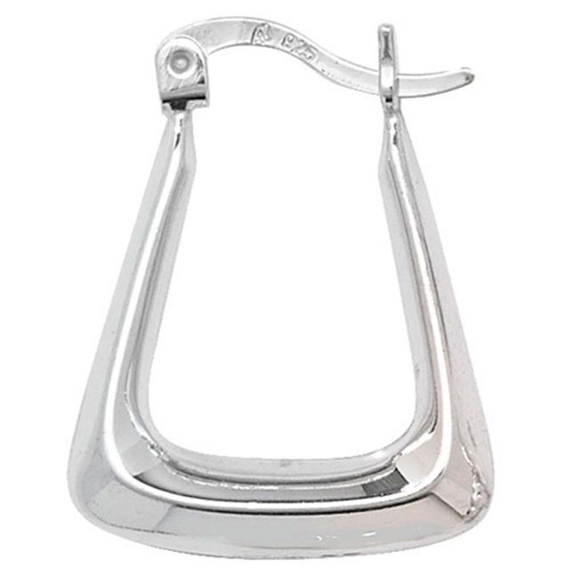 Buy Sterling Silver Creole Earrings by World of Jewellery