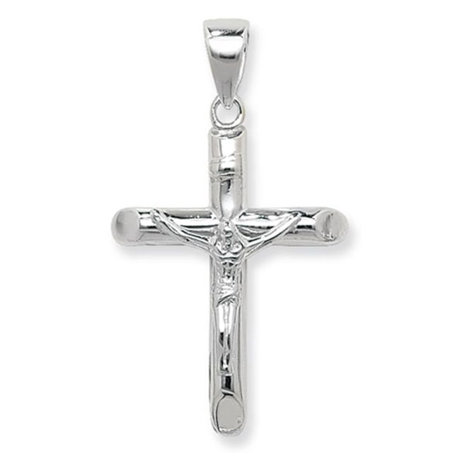 Buy Sterling Silver Crucifix Pendant by World of Jewellery