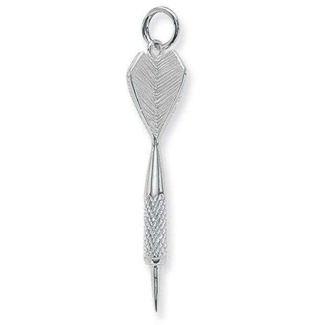 Buy Sterling Silver Large Dart Pendant by World of Jewellery