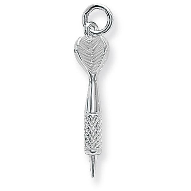 Buy Sterling Silver Small Dart Pendant by World of Jewellery