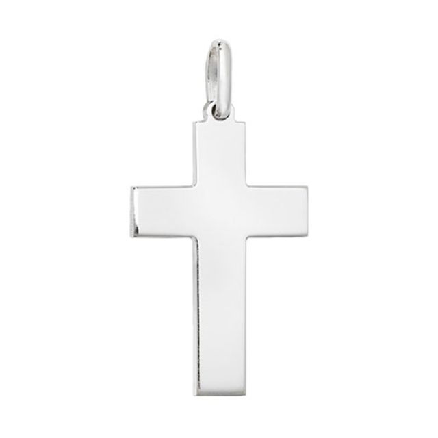 Buy Sterling Silver 34MM High Cross Pendant by World of Jewellery