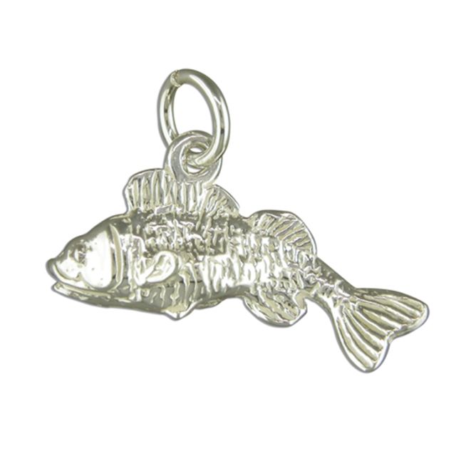 Buy Sterling Silver Salmon Pendant by World of Jewellery