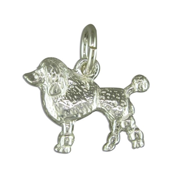 Buy Sterling Silver Poodle Pendant by World of Jewellery